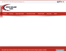 Tablet Screenshot of cifcicelebiyapi.com